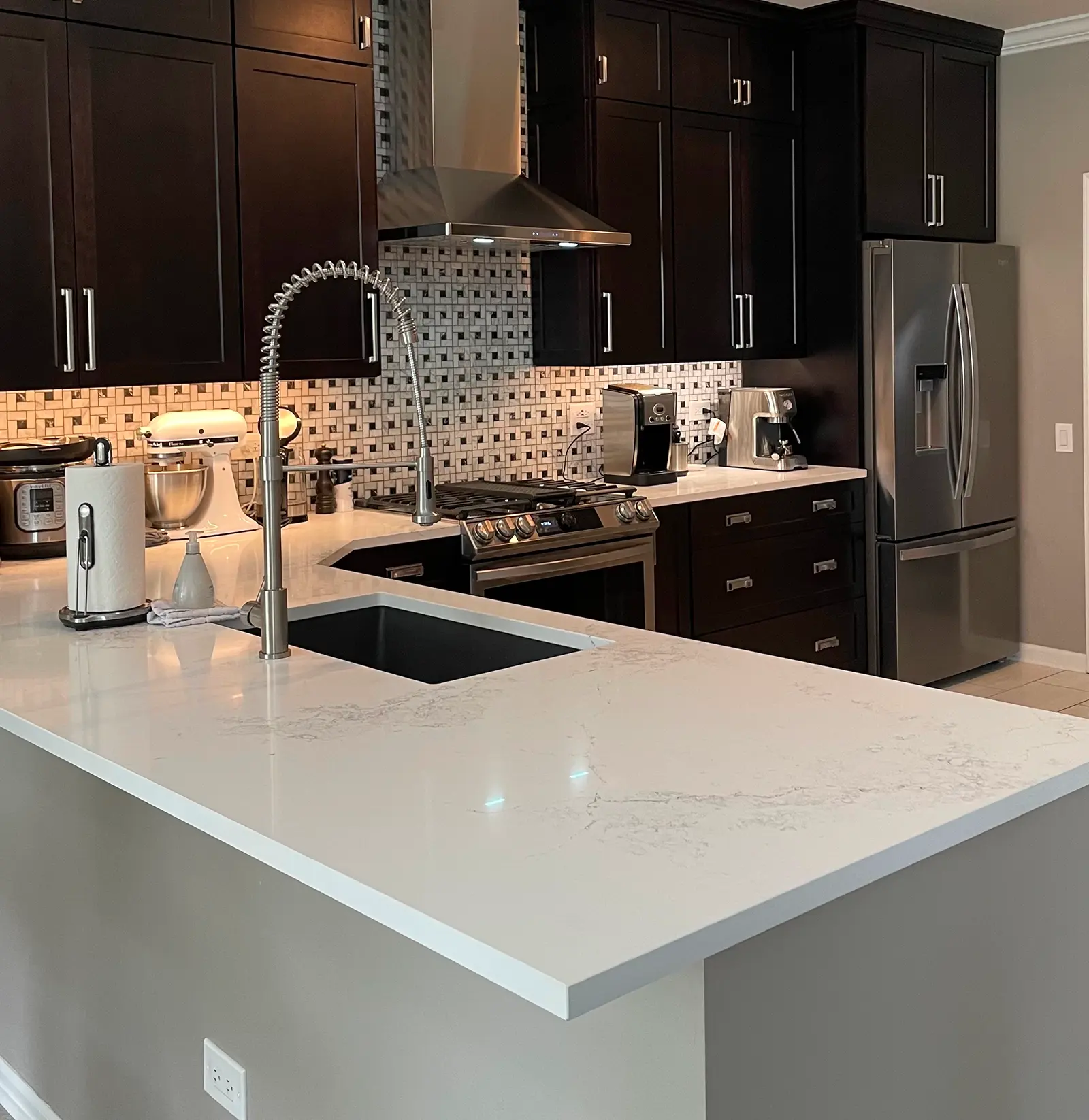 Quartz Countertop Installation